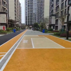 小区透水改色